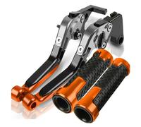 VAHAKKRMVM Motorcycle Adjustable Brake Clutch Levers Handlebar Handle Grips for Suzuki for Gladius SFV 650 SFV650 for Gladius 2009-2016 Parts(17)