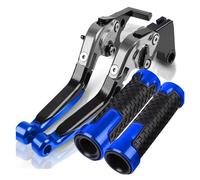 VAHAKKRMVM Motorcycle Adjustable Brake Clutch Levers Handlebar Handle Grips for Suzuki for Gladius SFV 650 SFV650 for Gladius 2009-2016 Parts(16)