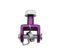 VAHAKKRMVM Motorcycle Bike Footpegs Rest Foot Pegs Link Bracket For Sur-Ron For Light Bee X For Light Bee S Motorcycle Foot Pegs(PURPLE)
