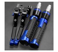 VAHAKKRMVM Motorcycle Extendable & Ajustable Brake Clutch Levers 7/8" 22MM Hand Grips Handlebar Ends for Suzuki GSX-8S GSX8S 2023 2024 2025 Parts(12)