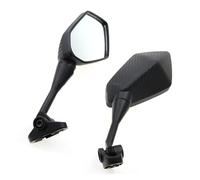 VAHAKKRMVM Motorcycle Mirrors For Aprilia Gpr125 Rs125 Rsv4 Rsv4r Rsv4rf Motorbike Rear View Mirror(Carbon fiber)