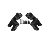 VAHAKKRMVM Passenger Footrest Lowering Relocation Rider Foot Pegs Footpeg Lowering Kit For B&MW R 1300 GS R1300GS 2023 2024 Motorcycle Foot Pegs(Black)