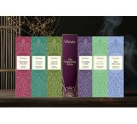 Vahara Masala Incense Sticks The Whispering Petals Set of 6 Natural Hand Rolled Masala Incense for Meditation Relaxation and Home Fragrance
