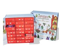VAHDAM, Advent Calendar 2025 Tea Bags | Limited Edition Holiday Tea Gift Box - 24 Flavors, 5 Each | Christmas Advent Calendar 2025 for Adults | Advent Calendar 2025 Adult Women and Men