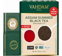 VAHDAM Black Tea Loose Leaf 340g | (170+ Cups) Everyday Assam Tea Brew | FULL BODIED, RICH & PURE Summer Harvest Tea | CTC Tea | Vacuum Sealed