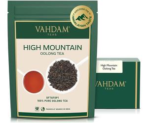 VAHDAM High Mountain Oolong Tea Leaves from Himalayas (50 Cups), 100gm / 3.53oz