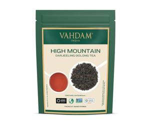 VAHDAM Indian High Mountain Oolong Tea Leaves from Himalayas (50+ Cups | 100gm) | Light & Floral | Brew Hot or Iced | Resealable Ziplock Pouch | Direct from Source