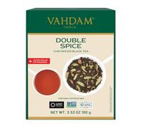VAHDAM, Strong Indian Masala Chai Tea (50 Cups, 100g) Double Spice & Robust - Pure Ingredients - Traditional Blend of Black Tea, Cardamom, Cinnamon, Cloves & Black Pepper | Great for Chai Latte