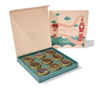 VAHDAM, Weekend in London New Year Tea Gift Set - 9 Loose Teas | Tin Caddy Travel Edition Gift Box | New Year 2026 Gift Ideas for Women & Men | Gluten Free, Non GMO
