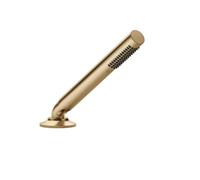 VAIA Hand shower set for deck-mounted tub installation - Brushed Dark Brass