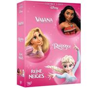 Vaiana, la légende du bout du monde + Raiponce + La Reine des (DVD) (US IMPORT)