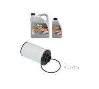 VAICO Auto Transmission Oil Change Parts Kit for VW TOURAN (5T1) 2015 to 2019