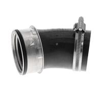 Air duct pipe Rubber with fabric lining V10-3820 VAICO for AUDI VW