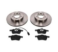 VAICO OEM Disc Brake Kit Front Axle with brake pads VOLKSWAGEN for V10-6750