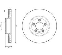 VAICO V10-80001 Brake disc