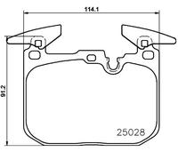 VAICO V20-3129 Brake pad set