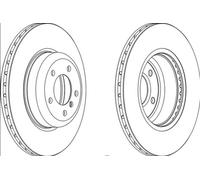 VAICO V20-80018 Brake disc