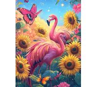VAIIEYO 5D DIY Diamond Painting Bird, Diamond Art Kits Adults Animal, Paint with Round Full Drill Crystal Rhinestone Diamonds Gem Art for Home Wall Decoration Gift 12X16 Inch-54