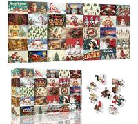 VAIIEYO Christmas Jigsaw Puzzles for Adults 1000, Winter Scene Jigsaw Puzzles, Puzzles for Adults, Fun & Challenging Colorful Puzzles, Family Time, Great Gift Idea, Finished Size 41 x 80 cm