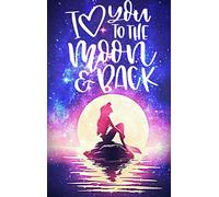 VAIIEYO Diamond Painting Mermaid Beauty, Diamond Art Moon, Paint by Numbers Love Full Drill Round Rhinestone Craft Canvas for Home Wall Decor 30x40 cm