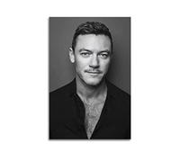 VAIKANHAI Actor Star Luke Evans Poster for Bedroom Aesthetics Picture Printing Canvas Painting 08x12inch(20x30cm) Unframe-style