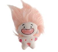 VaiKanhai Cute Twelve Signs Funny Toothless Doll Keychain Not Does It Have A Cute and Interesting Appearance You Can Also Design The Doll's Hairstyle According to Your Preferenc Plush Toy (C, C)