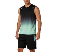 VaiKanhai Men's 2-Piece Tracksuit Set Mens Vests Summer Round Neck Tank Top and Short Sets Lightweight Breathable Tracksuit For Holiday, Sports & Daily Wear For Summer Outdoor Running
