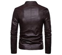 VaiKanhai Men's Jacket Transition Jacket Business Men's Coat Functional Jacket Men's Rain Jacket Pullover Long Sleeve Plain Jacket Slim Fit Coats Cardigan Outdoor Jackets Long Sleeve Cardigan, Wine