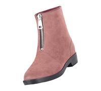 VaiKanhai Wellington Boots, Short Rain Boots for Women, Ankle Rainboot, Garden Boot, Ladies Rubber Outside Work With Comfort Natural Runner Women's Shoes, pink, 8 UK