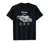 Vail Ski Snowboard Skiing Colorado Skier T-Shirt