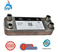 Vaillant 065131 Turbomax Plus 824E 828E & Pro 24E 28E Plate Heat Exchanger 12P