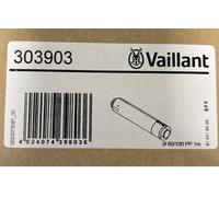 LIKE-NEW Vaillant 303903 Air/Flue Duct Extension, White