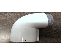 Vaillant 303910 90-Degree Elbow White