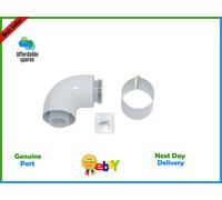 Vaillant ecoTEC/ecoMAX 60/100mm 90° Bend 303910 White Genuine
