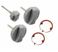 Vaillant - Grey knob, (3 pieces) - : 0020074963