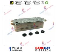 VAILLANT ECOTEC PLUS 824 & PRO 28 28R1 PLATE HEAT EXCHANGER (20PL) 0020038572