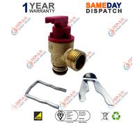 VAILLANT ECOTEC PLUS 937 VUI 376/5-5 R1 R2 PRESSURE RELIEF SAFETY VALVE 178985 [EEK: A+++]
