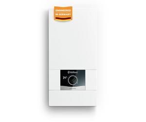 Vaillant Electronic Water Heater, VED E 18/8, Pressure Resistant, 18 kW, 400 V, Precise Output Temperature, Continuously Adjustable, Digital Display, 0010023777
