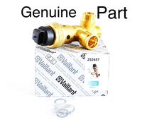 Vaillant Turbomax Plus 824E 828E 837E Pro24/28E Diverter Valve 252457 0020073799