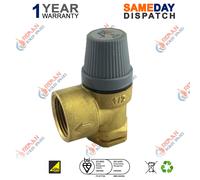 Vaillant Turbomax Pro Relief Safety Valve PRV 190732
