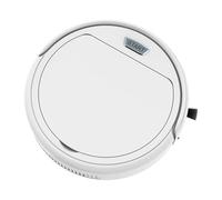 Vaim Self Cleaning Robot Vacuum Cleaner - Strong Cordless Electric Suction - Rechargeable Household Cleaner with 2 Swivel Side Sweeper Brushes for Floor Cleaning