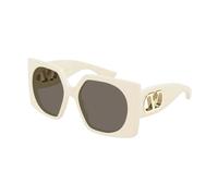 Vain Bold Square Sunglasses - female - Valentino - Sunglasses - White - 55 MM - Accessories 55 MM