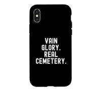 vain glory real cemetery Witty Observational Case for iPhone X/XS