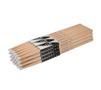 VAISOENY Drum Sticks, Maple 2B Drumsticks with Oval Nylon Tip, 12 Pairs