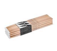 VAISOENY Drum Sticks, Oak 5A Drumsticks with Teardrop Nylon Tip, 12 Pairs