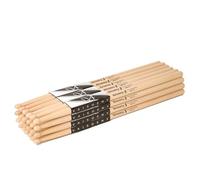 Vaisoeny Drumsticks, 5A Drumsticks for Adults, 12 Pairs Classic Maple Wood Drumsticks for Kids, Professional Musical Instrument Percussion Accessories