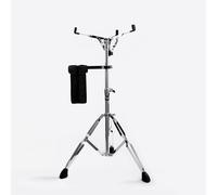Vaisoeny Snare Drum Stand,Snare Stand with Drum Sticks Holder,Double Braced Adjustable Extended Height 29.5" to 47", Drum Pad Stand for 10-15 Inches Snare Drum and Practice Pad (V-EJGJ001)