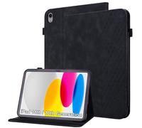Vaitasy Case for iPad 11th Generation A16 2025/ iPad 10th Generation 2022 Building Block Printed Tablet Protective Case for iPad 11 2025 with Card Slot Black