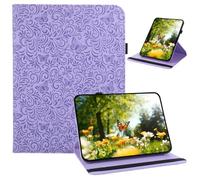Vaitasy Case for iPad A16 11th Generation 2025 11 inch/iPad 10th Generation 2022 10.9 Inch Tendrils Butterfly Pattern PU Leather with 360 Degree Rotating Stand Protective Case for iPad A16 2025 Case