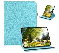 Vaitasy Case for iPad A16 11th Generation 2025 11 inch/iPad 10th Generation 2022 10.9 Inch Tendrils Butterfly Pattern PU Leather with 360 Degree Rotating Stand Protective Case for iPad A16 2025 Case